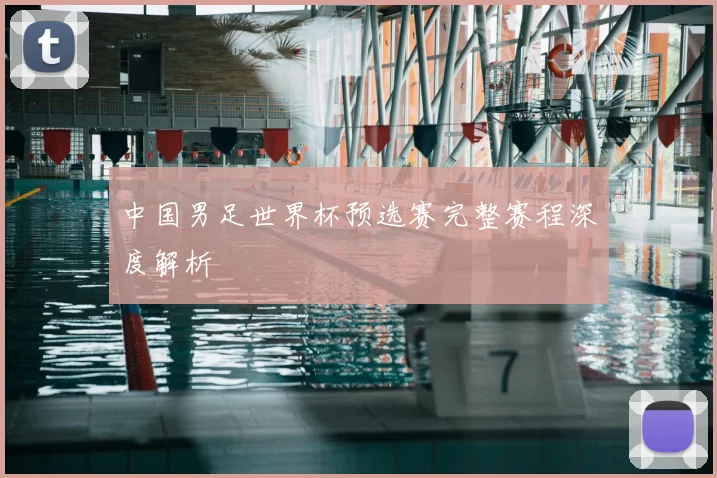 中国男足世界杯预选赛完整赛程深度解析
